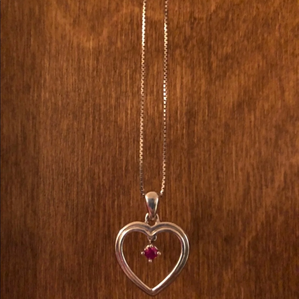 Silver Heart Necklace